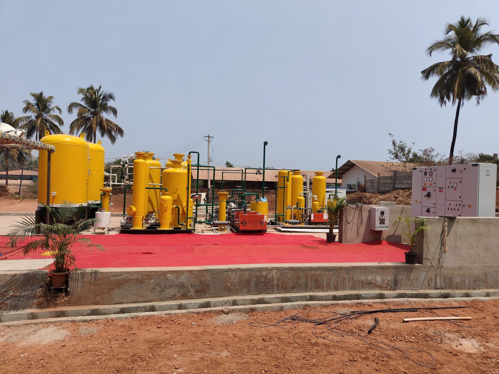 Large-Scale Microbial Cultivation