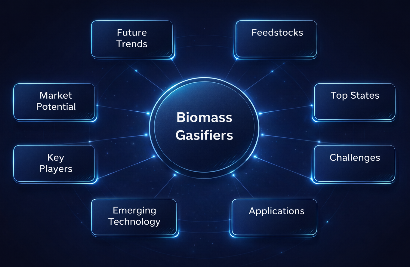 Biomass Gasifiers Topics Diagram